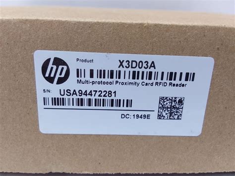 HP x3d03a manual